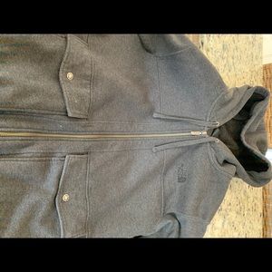 north face men’s fleece-lined hooded sweatshirt